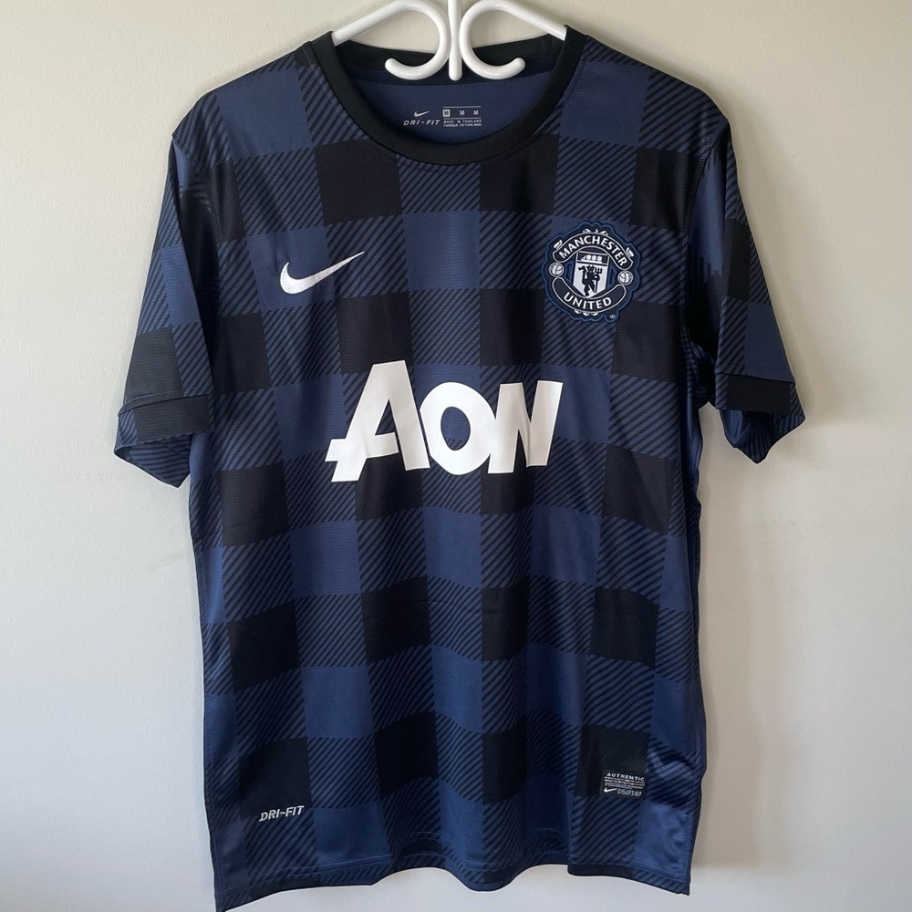 Nike 2103 Manchester United Blue Jersey Men's Medium